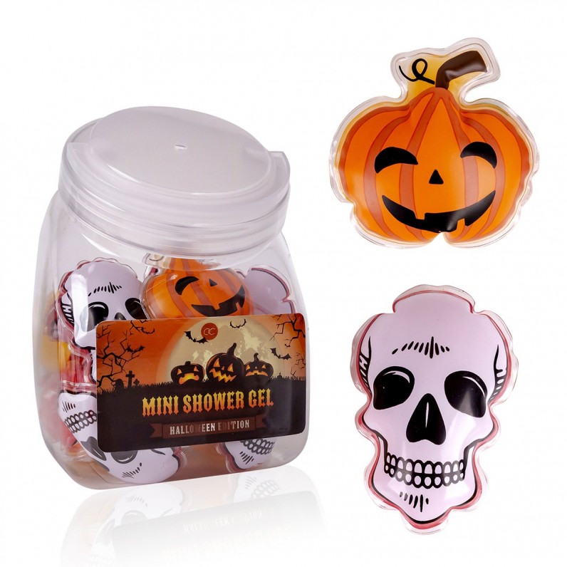 24 Mini shower gels, Halloween -...