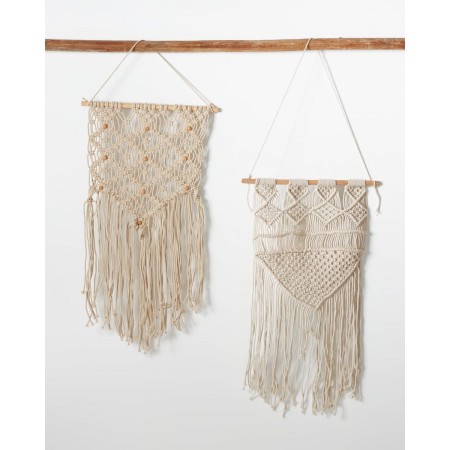 Boho Διακοσμητικό Τοίχου Macrame 3...