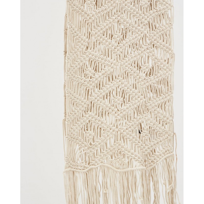 Boho Βαμβακερή Macrame Τραβέρσα...