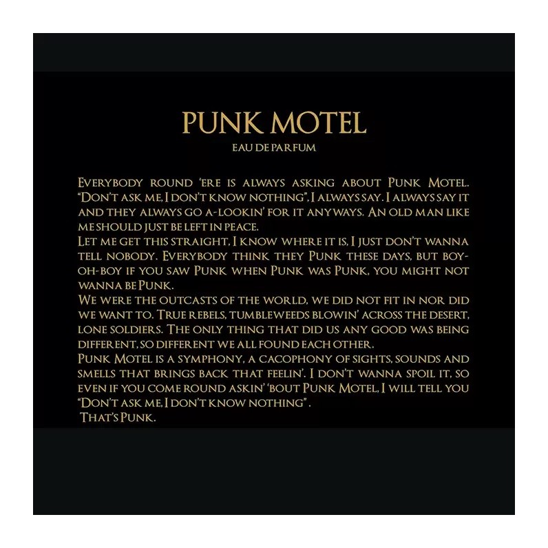 Punk Motel, Eau de Parfum 100ml -...