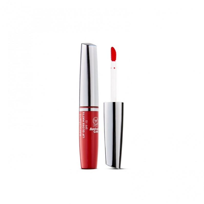 Lip Gloss με SPF 15, Κόκκινο ματ 6ml...