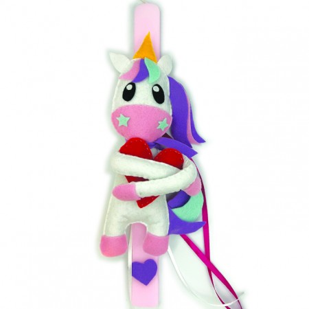 KIDS EASTER CANDLE UNICORN