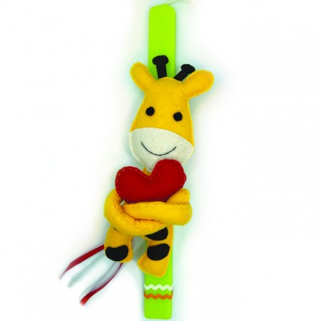 KIDS EASTER CANDLE GIRAFFE