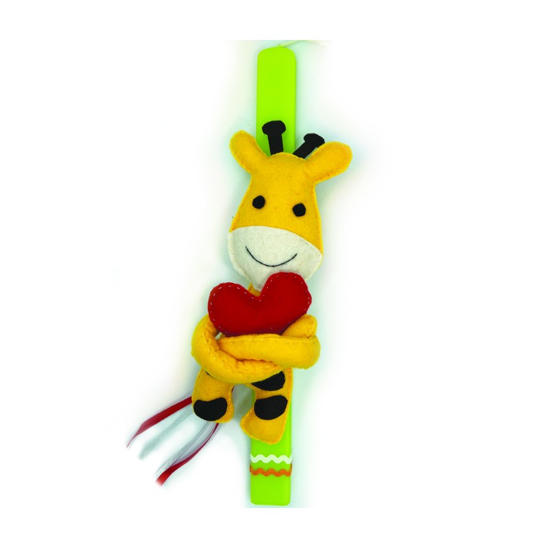 KIDS EASTER CANDLE GIRAFFE