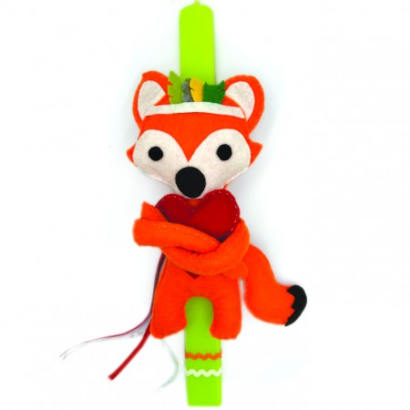 KIDS EASTER CANDLE FOX