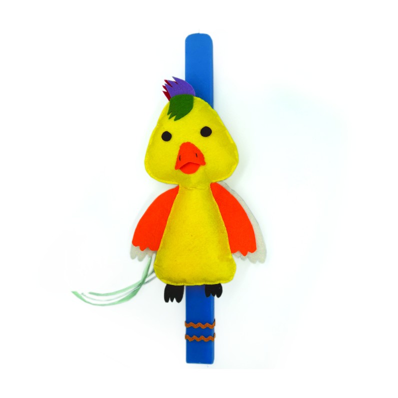 KIDS EASTER  CANDLE LITTLE CHICKEN