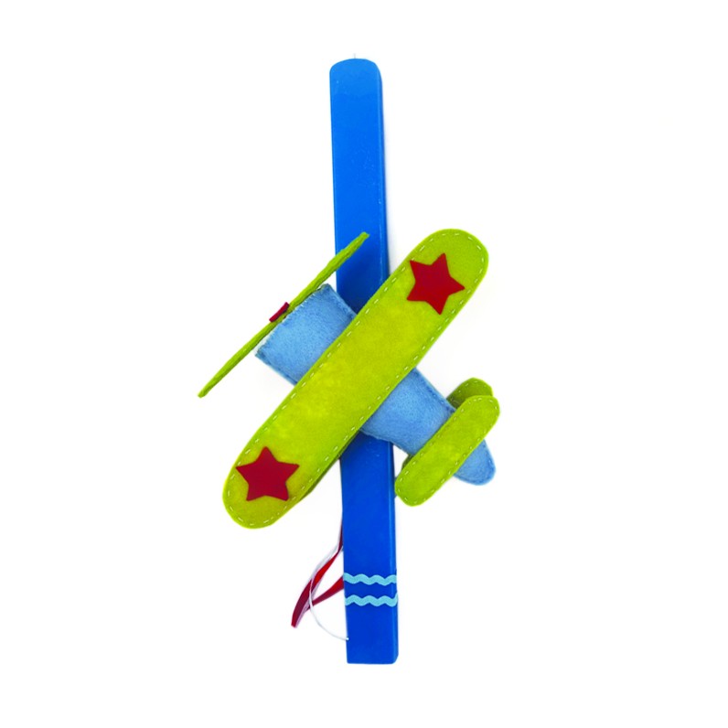 KIDS EASTER CANDLE AEROPLANE