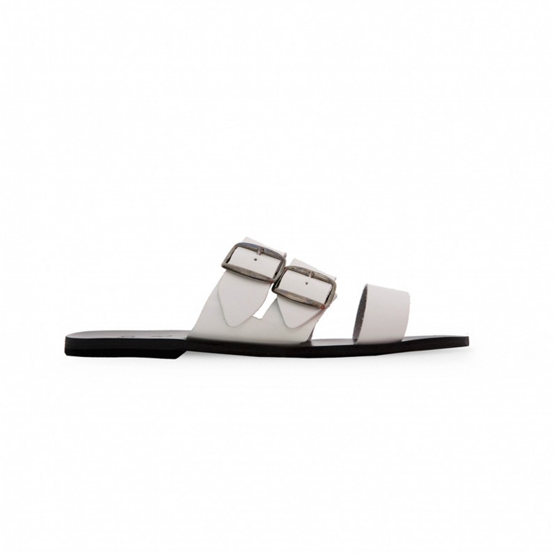 Vrahos White Sandals