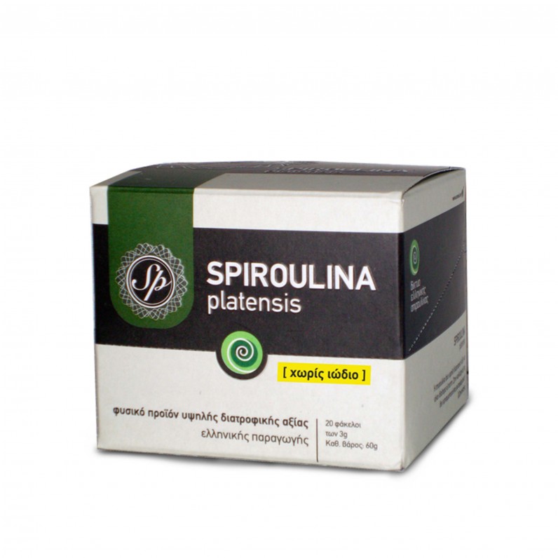 Spiroulina PLATENSIS without Iodine...