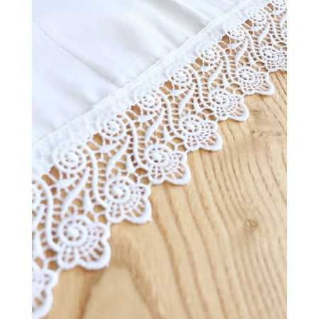 Λευκό Βαμβακερό Ραφόπανο... 2