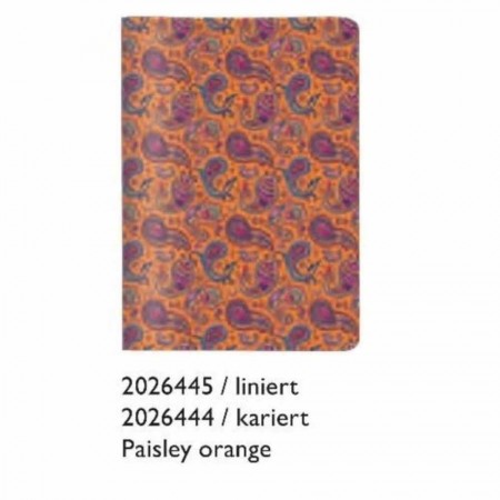 Τετράδιο Α6 - Paisley Orange