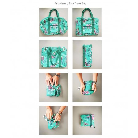 Easy Travel Bag - Tropical Green