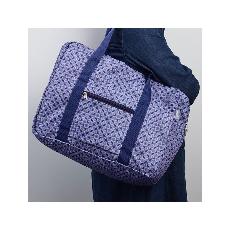 Easy Travel Bag - Tile Blue