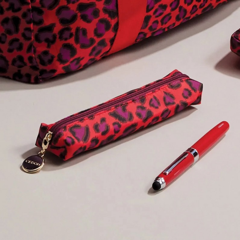 EASY PENCIL CASE BY CEDON - LEO RED