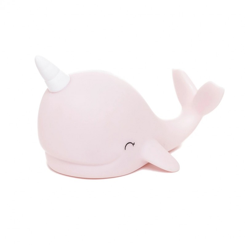 ΦΩΤΑΚΙ ΝΥΚΤΟΣ ΜΙΝΙ PINK NARWHAL