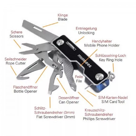 MUNKEES POCKET KNIFE LOCK -... 2