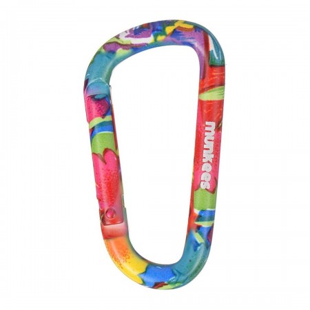 COLORED CARABINER 6 CM X 2 PCS