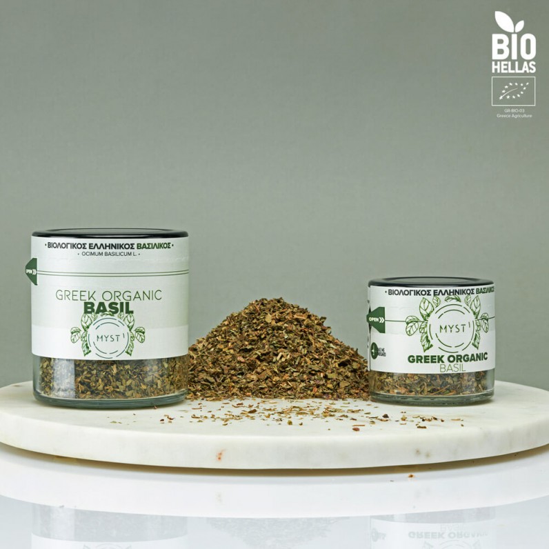 Organic Dry Basil Olympus | 12,5