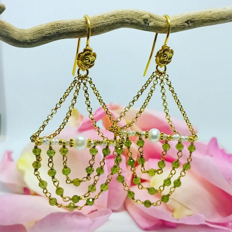 Earrings "Chandelier"