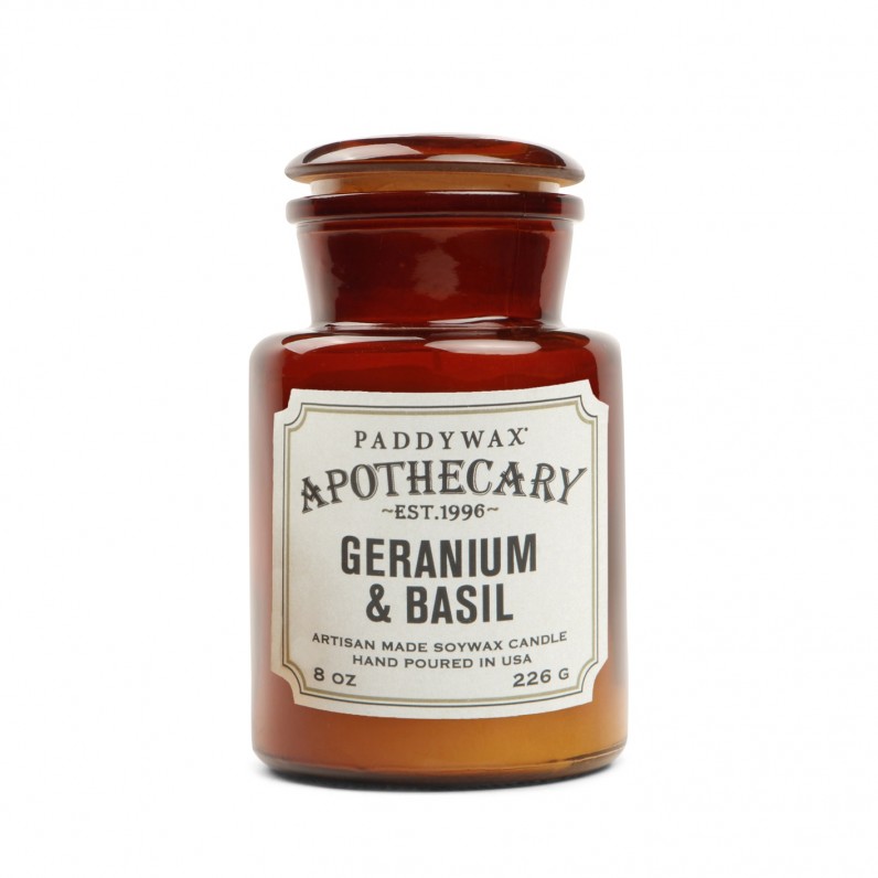 Κερί Apothecary, Geranium &amp Basil...