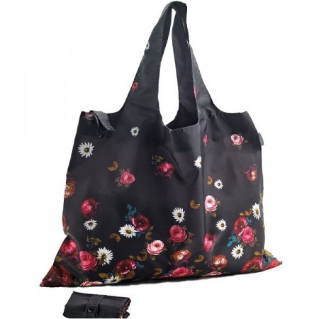 Easy Bag - Roses Black