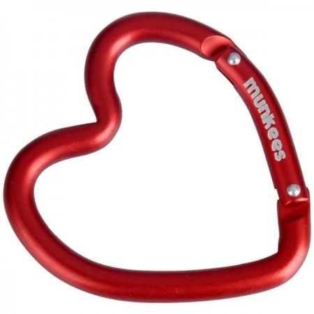 MUNKEES CARABINER HEART