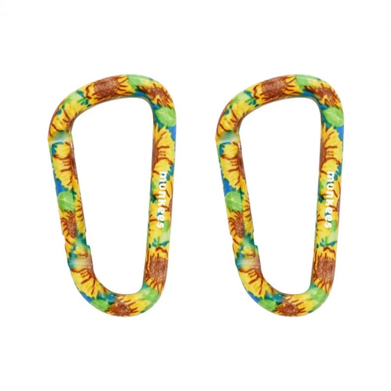 MUNKEES CARABINER SUNFLOWER 6MM (2 PCS)