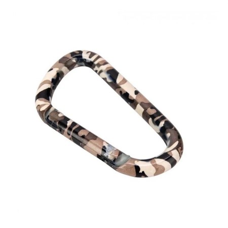 DESERT CAMO CARABINER 6 CM...