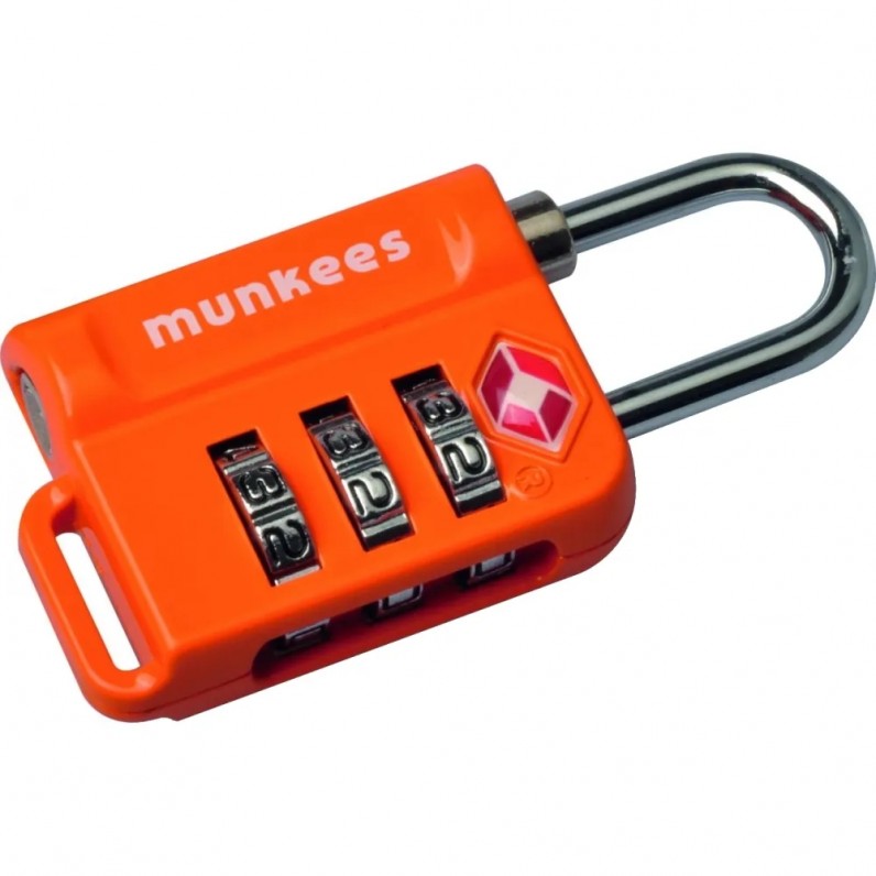 MUNKEES TSA DIAMOND-SHAPE COMBO LOCK