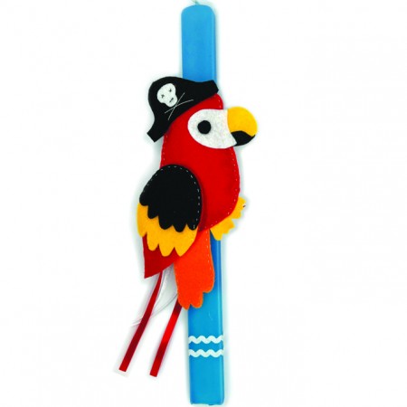 KIDS EASTER CANDLE "PARROT"