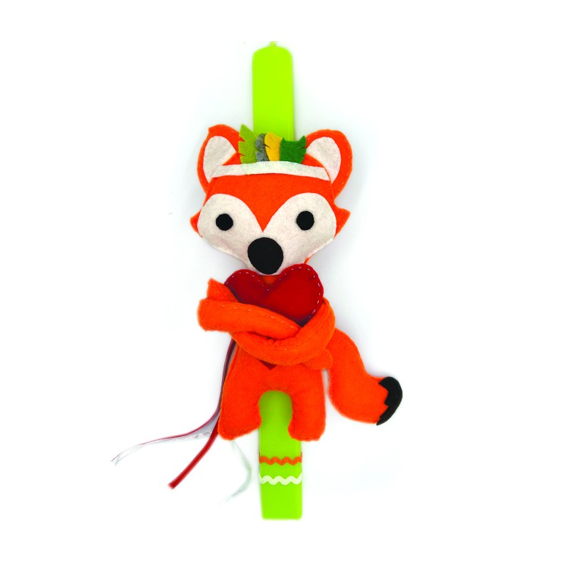 KIDS EASTER CANDLE "FOX"