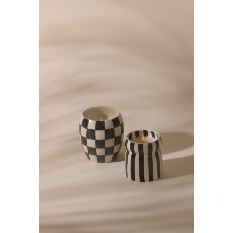Lava Stone Φυτικό Κερί 184gr σε μαύρο...