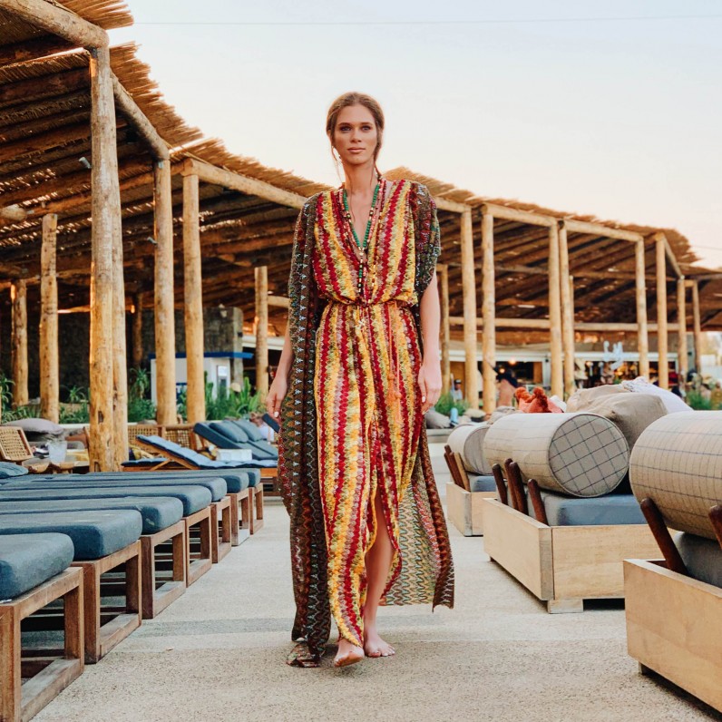 MYKONOS CAFTANS  JMK-103 - UNIQUE PIECE