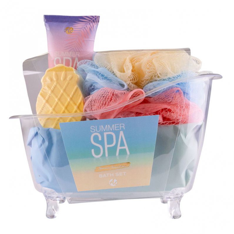Bath set σε πλαστική μπανιέρα με 60ml...