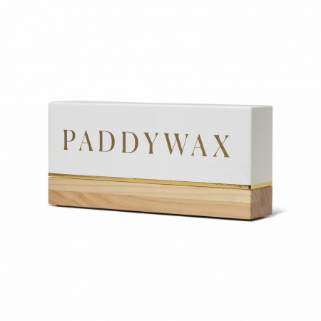 Wood and white brand brick...