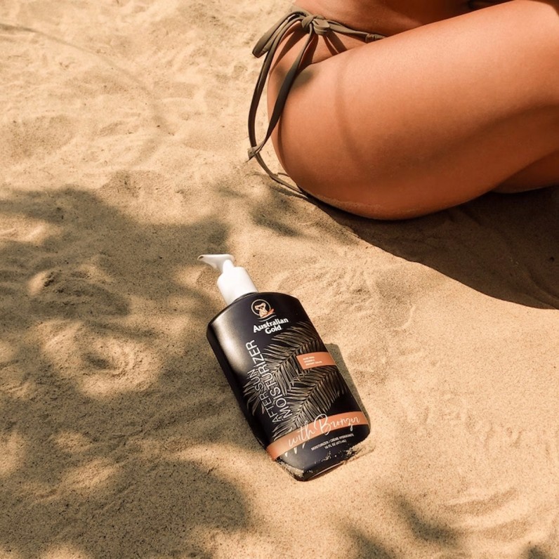 Ενυδατική after sun λοσιόν με bronzer...